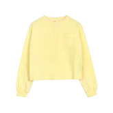 AMY VNECK YELLOW TEE