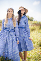 KAREN RICKRACK SHORT DRESS