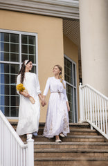 SAMANTHA IVORY DRESS