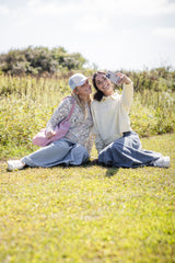 IVORY HEART COLLAR TEE