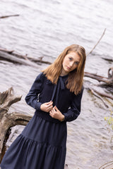 EMILY DRESS NAVY