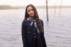 DAHLIA KNIT CARDIGAN - NAVY
