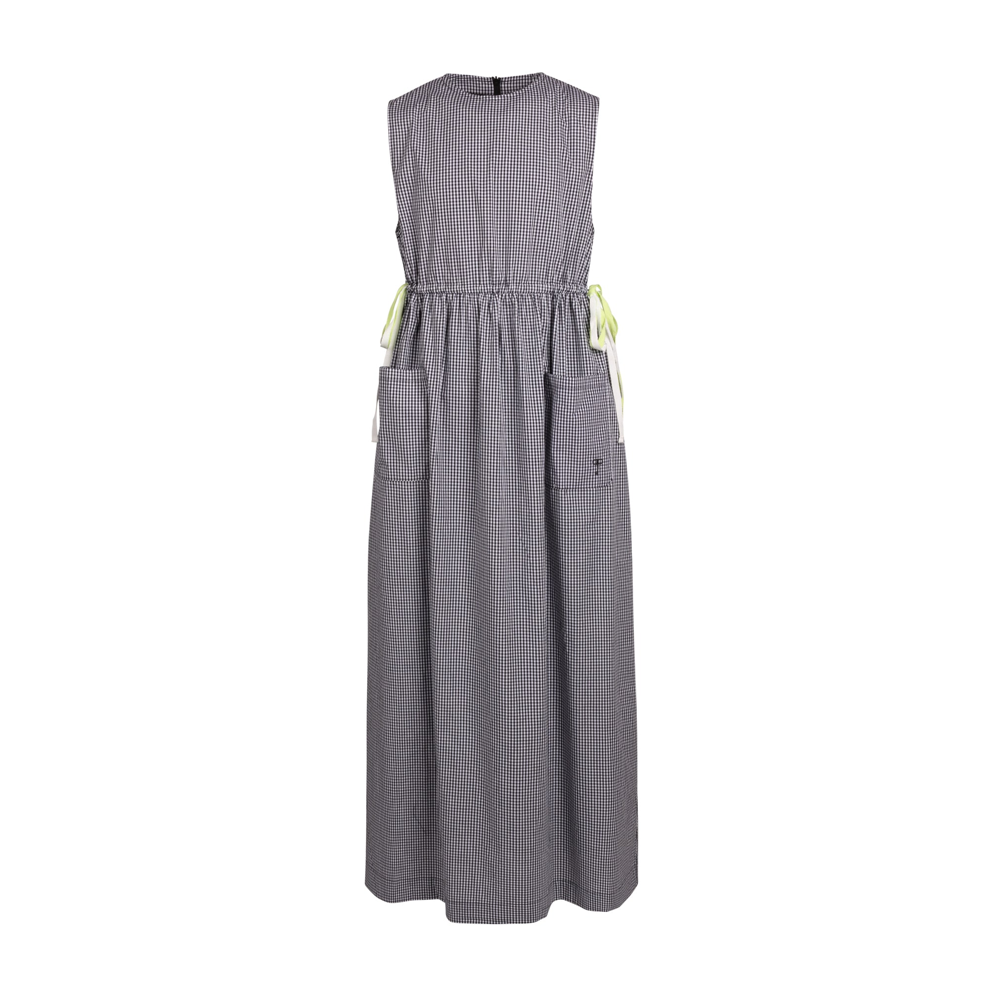 Aura Maxi Checked Jumper Dress – Poet Teen