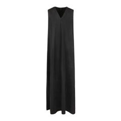 SUE SUEDE V NECK MAXI