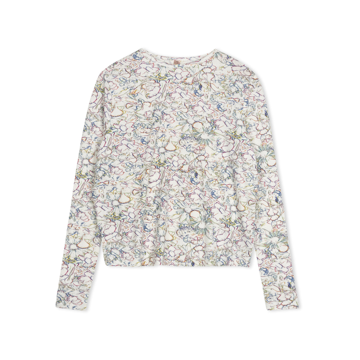 BRIELLE MULTICOLOR SWIRL PRINT