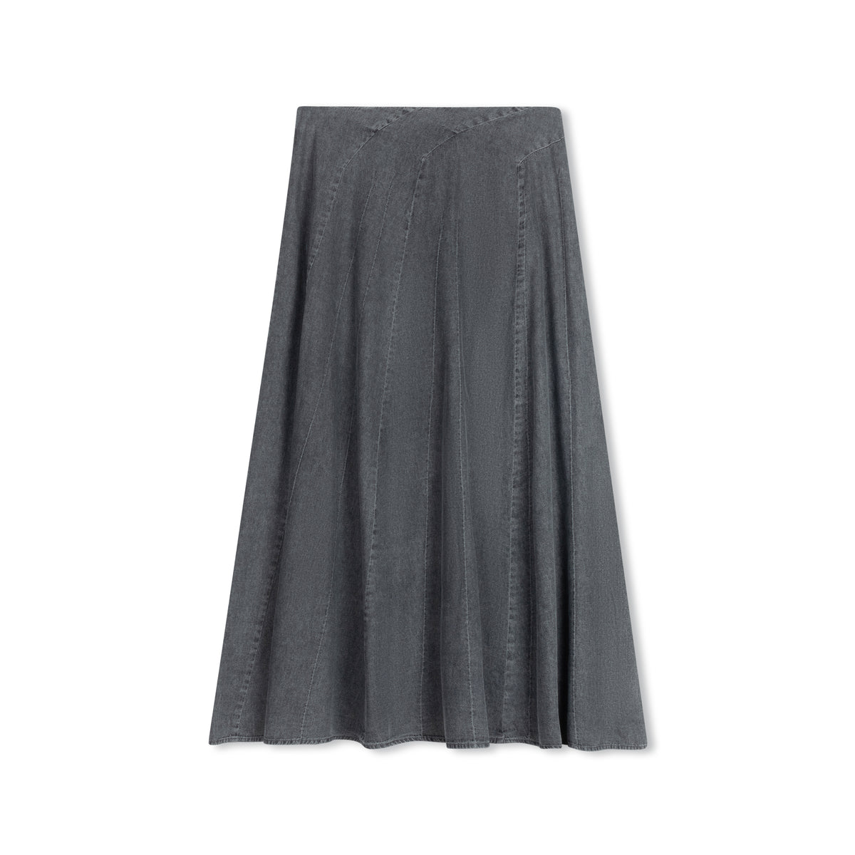 BEA BLACK PANEL SKIRT