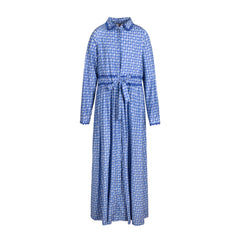 KAREN RICKRACK MAXI DRESS LONG