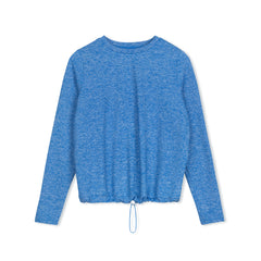 BLUE DRAWSTRING TEE